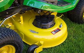 Image result for White Ride On Mower