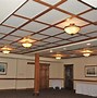 Image result for Artificial Wood Coffered Ceiling