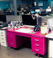 Image result for Gray Office Desk Furniture