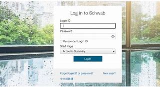 Image result for Charles Schwab Client Login Page