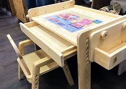 Image result for Kids Play Homemade Desk