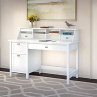Image result for Writing Desk White Stainless Steel