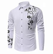 Image result for Floral Printed Half Shirt for Men