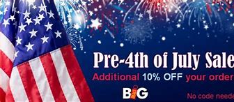 Image result for Pre July 4th Sale
