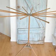 Image result for Vintage Wire Whirlygig Drying Rack