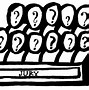 Image result for Black White Jury Drawing