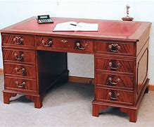 Image result for Pedestal Desk
