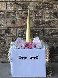 Image result for Unicorn Valentine Box