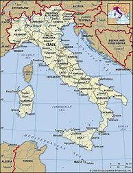 Image result for Cool Italy Map