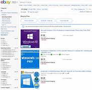 Image result for Windows 10 Pro eBay