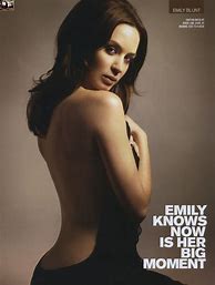 Image result for Emily Blunt GQ Poster