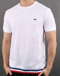 Image result for White Lacoste Shirt