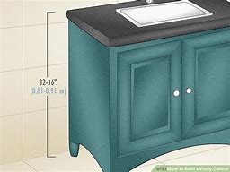 Image result for How to Build Vanity Cabinet