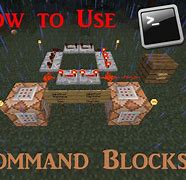 Image result for How to Use Command Blocks to Build