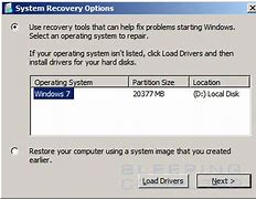 Image result for Windows 7 Recovery