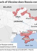 Image result for Ukraine and Russia Conflict Map
