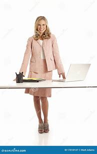 Image result for Woman Standing Desk