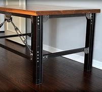 Image result for Industrial Style Desk with Storage