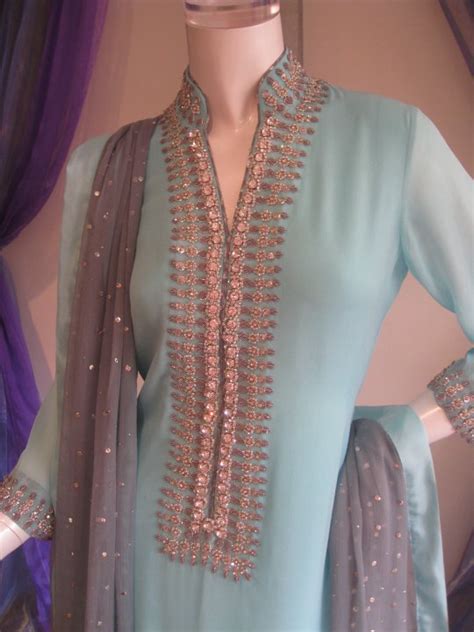 Pakistani Casual Fashion   Light Blue Dress   Latest Pakistani Fashion  
