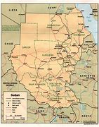 Image result for Physical Map of South Sudan