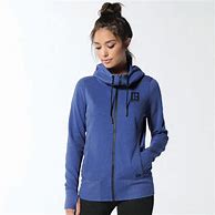 Image result for Zip Up Hoodie with Cowl Neck
