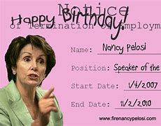 Image result for Nancy Pelosi Birthday Greeting