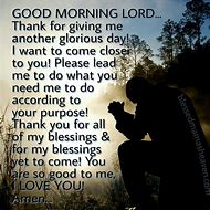 Image result for Morning Prayer Thank You God