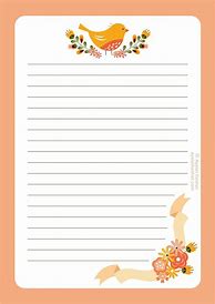 Image result for Printable Stationery Letter Writing Paper