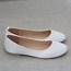 Image result for White Flat Dress Shoes