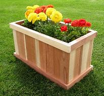 Image result for Large Wood Planters