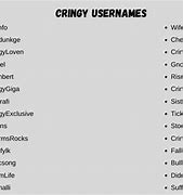 Image result for Cringy Usernames
