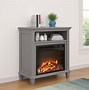 Image result for Oak Electric Fireplace Heater