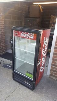 Image result for Commercial Coca-Cola Refrigerator