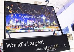 Image result for Biggest TV in a House