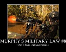 Image result for Military Murphy's Law Quotes