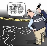 Image result for High Levels of Crime Cartoon