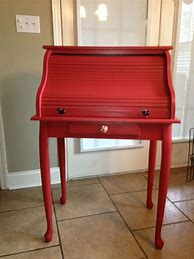 Image result for Painted Roll Top Desk