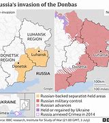 Image result for Donbas War Map