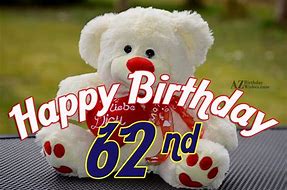 Image result for 62 Birthday