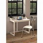 Image result for Modern Glass Desk with Drawers