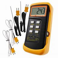Image result for Yellow Industrial Handheld Thermometer