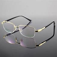 Image result for Rimless Gold Eyeglasses