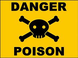 Image result for Poison Sign On Bottle