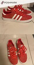 Image result for Red Adidas Campus Shoes