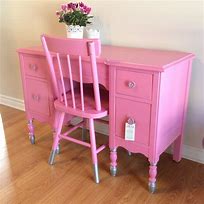 Image result for Girls Pink Desk