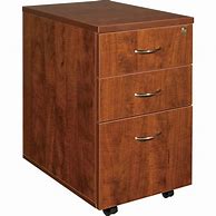Image result for Single Drawer Wooden Filing Cabinet