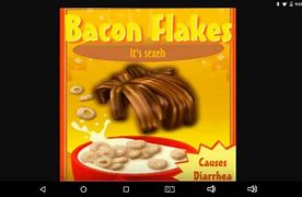 Image result for Bacon Hair Flakes