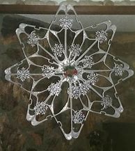 Image result for Clothes Hanger Snow Flakes DIY