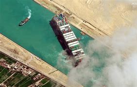Image result for Ever Given Suez Canal