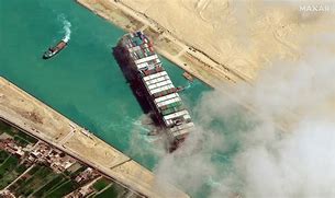 Image result for Suez Canal Blocked
